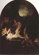 Rembrandt, The Descent from the Cross (mk33)